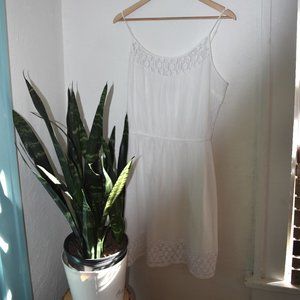 Old Navy White Lacey Dress
